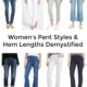 Womens-Pant-Styles-and-Hem-Lengths-Demy stified-Joe's Tailors