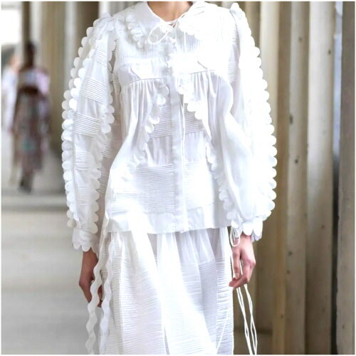 Trendy White Shirts from the 2025 Spring Summer Collection-5