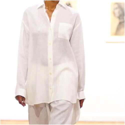 Trendy White Shirts from the 2025 Spring Summer Collection-6