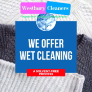 Professional wet cleaning machine used for delicate garment care in Westbury NY